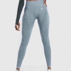 Gymshark Vital Seamless Leggings - Teal Marl